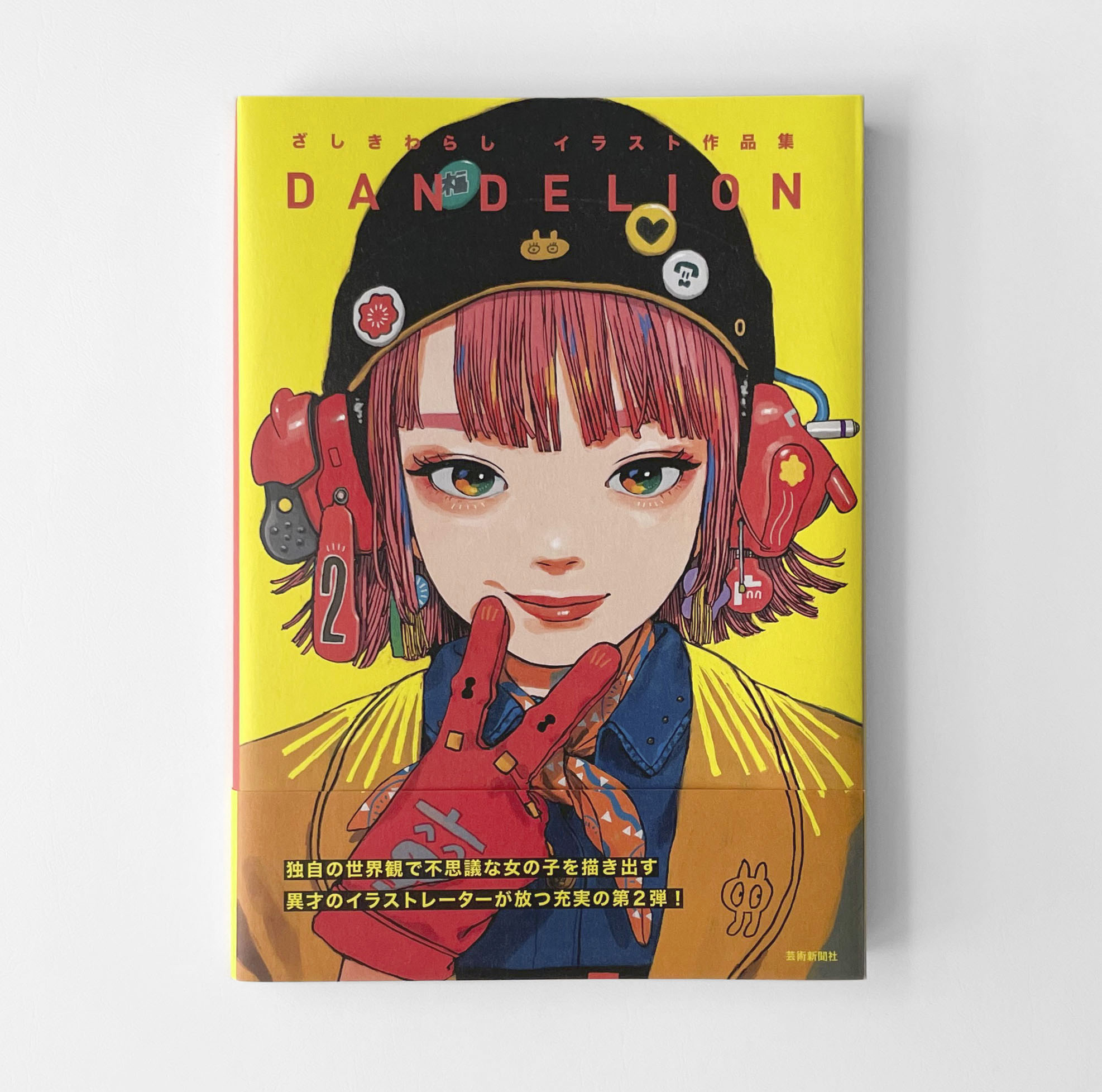 ざしきわらし作品集2「DANDELION」ブックデザイン | Horikawa Design